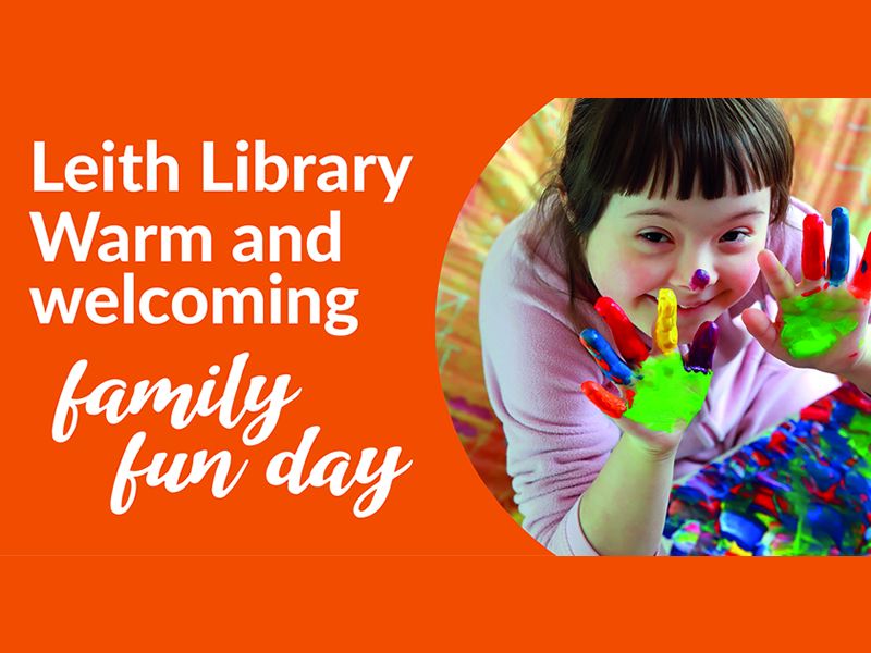 Warm and Welcoming Family Fun Day at Leith Library
