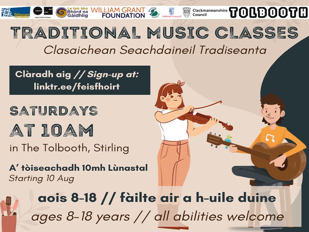 Fèis Fhoirt Weekly Traditional Music Classes