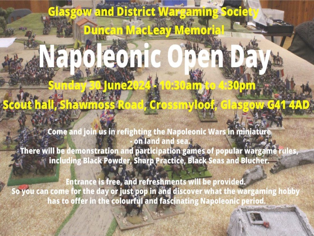 Napoleonic Wargame Open Day