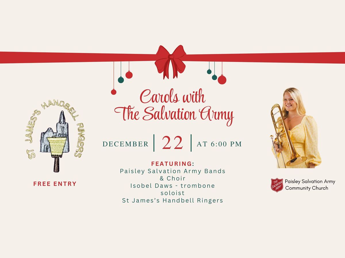 Community Carols with Paisley Salvation Army