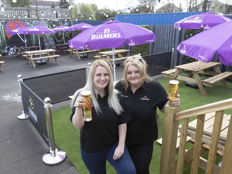 Glasgow pub reopens after 13 month closure with one of the largest beer gardens in the East End