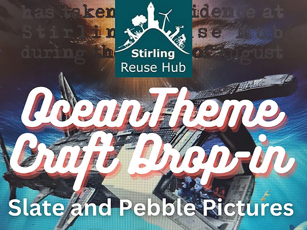 Kids Ocean Crafts Drop In - Pebble Pictures!