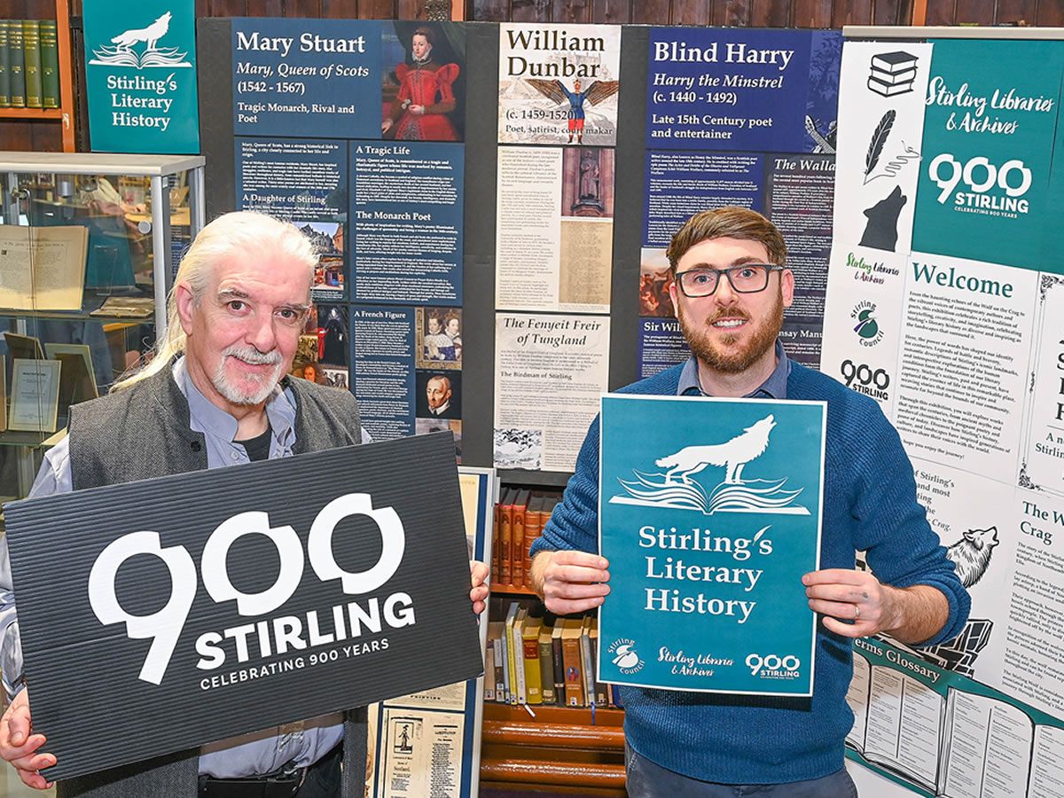  New exhibition to celebrate the literary history of Stirling