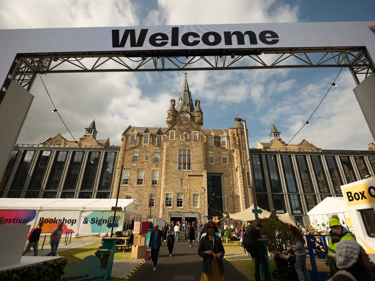 Edinburgh International Book Festival celebrates huge success in first year in new home