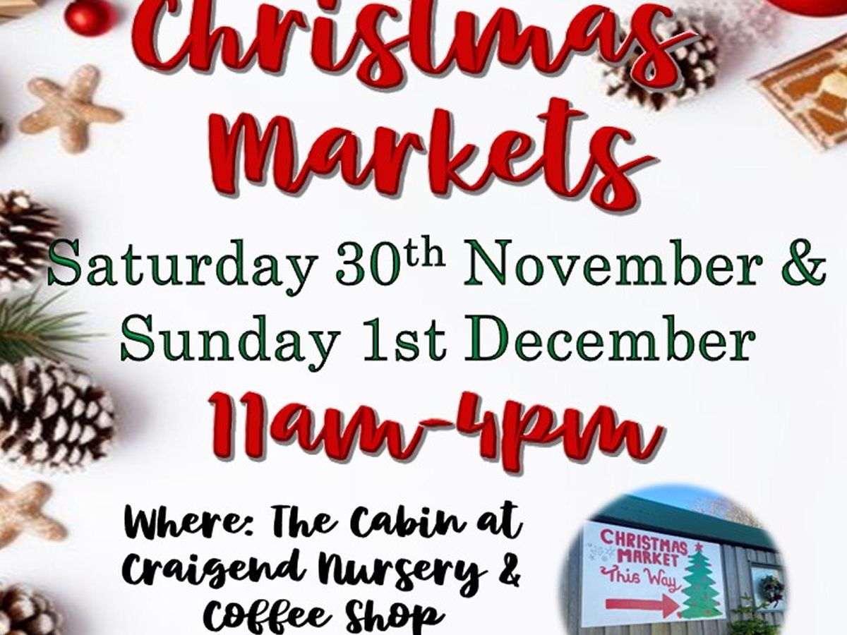 Craigend Nursery & Coffee Shop Christmas Market