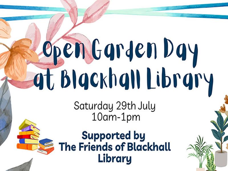 Open Garden Day at Blackhall Library