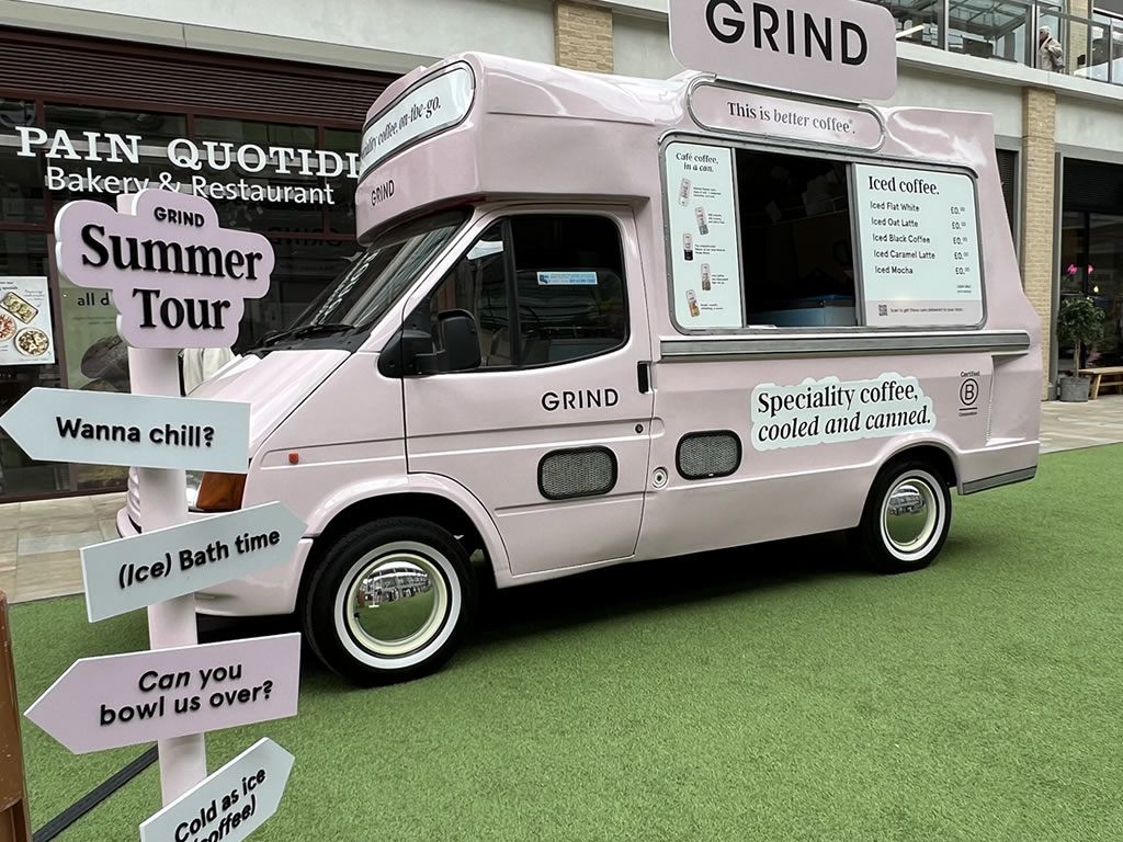 Sustainable coffee brand Grind embarks on Summer Tour serving Free Iced Coffees in Edinburgh