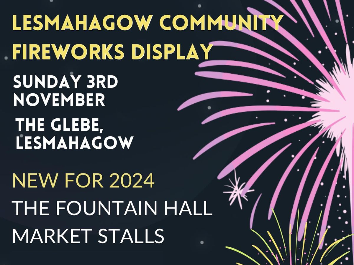 Lesmahagow Community Fireworks Display