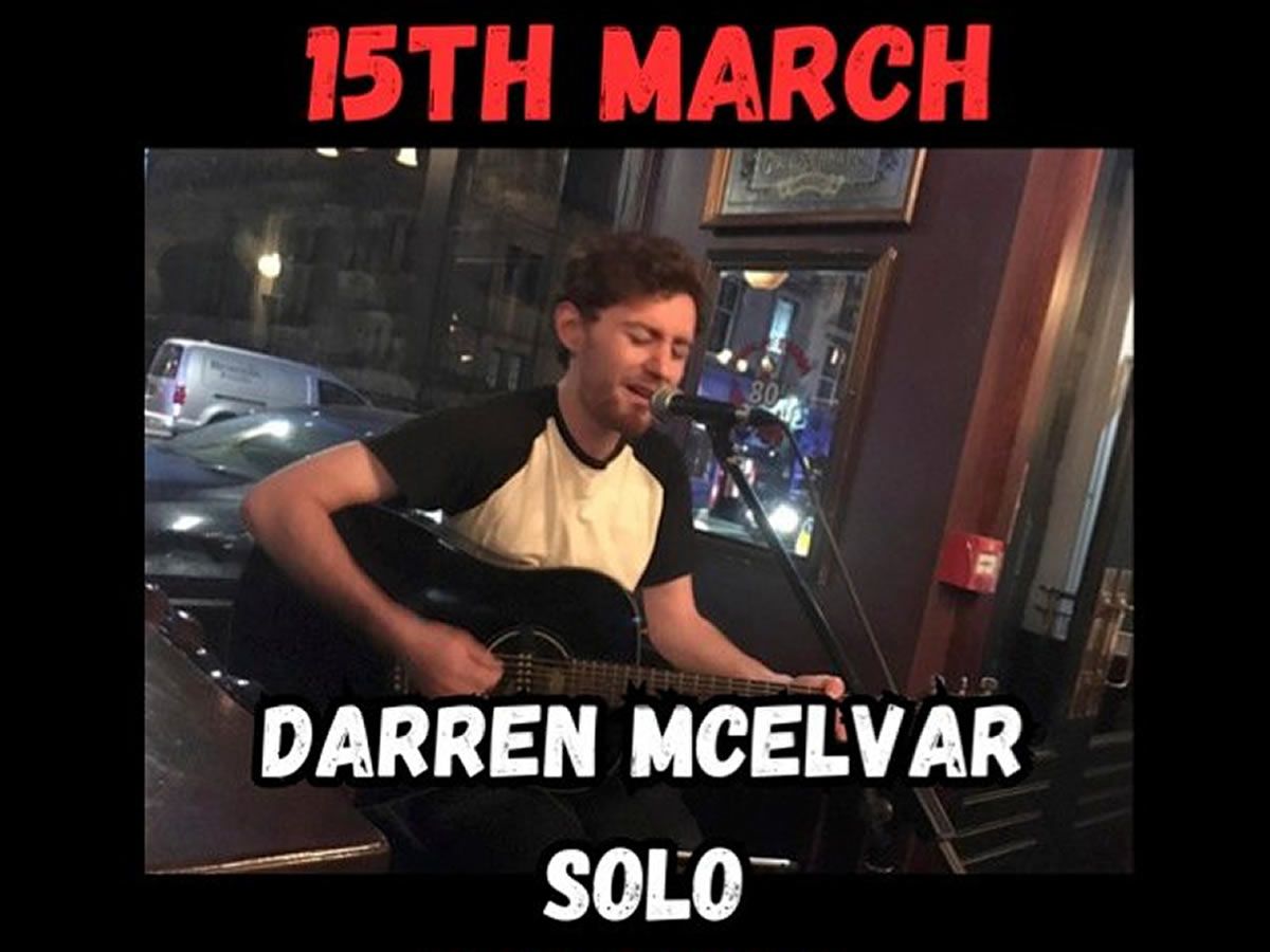 Darren McElvar Solo Acoustic