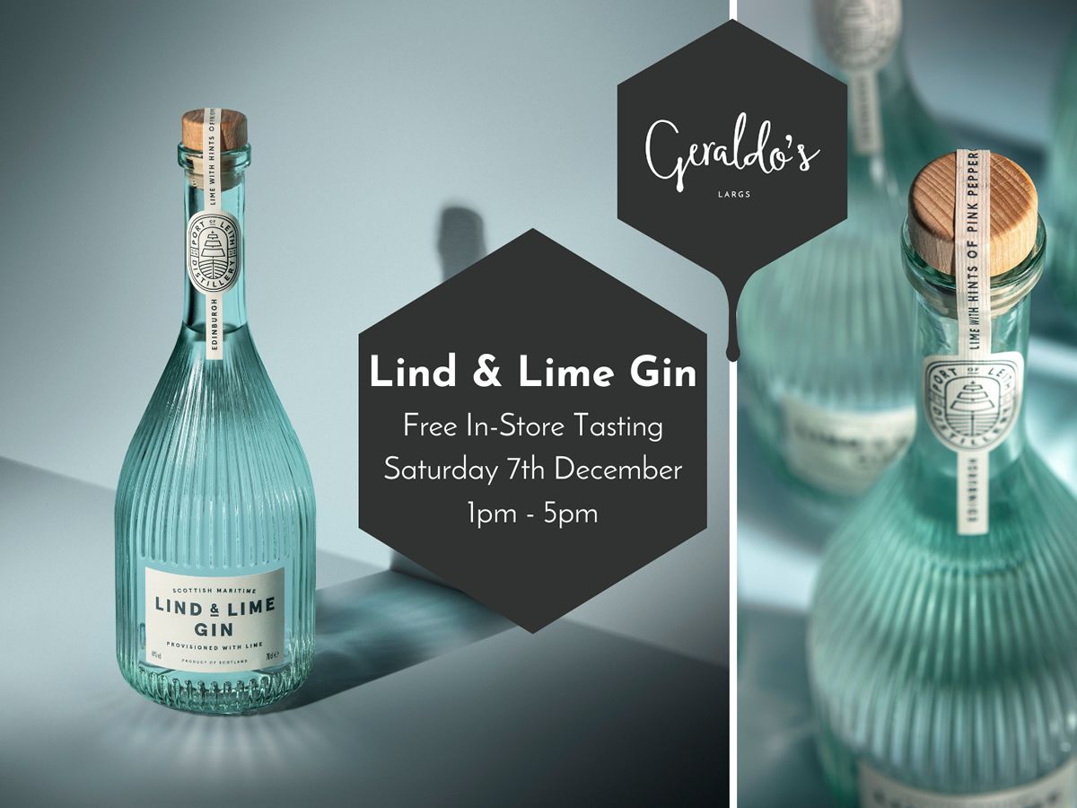 FREE Lind & Lime Gin In-Store Tasting