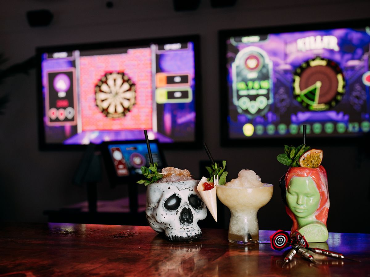 Tropical Tiki Bar unveils new Darts Den with state of the art lanes