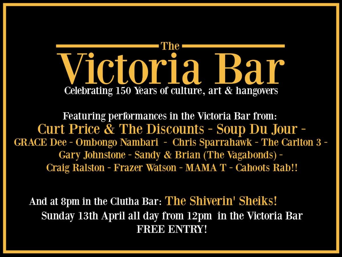 The Victoria Bar: 150 Years Of Culture, Art & Hangovers