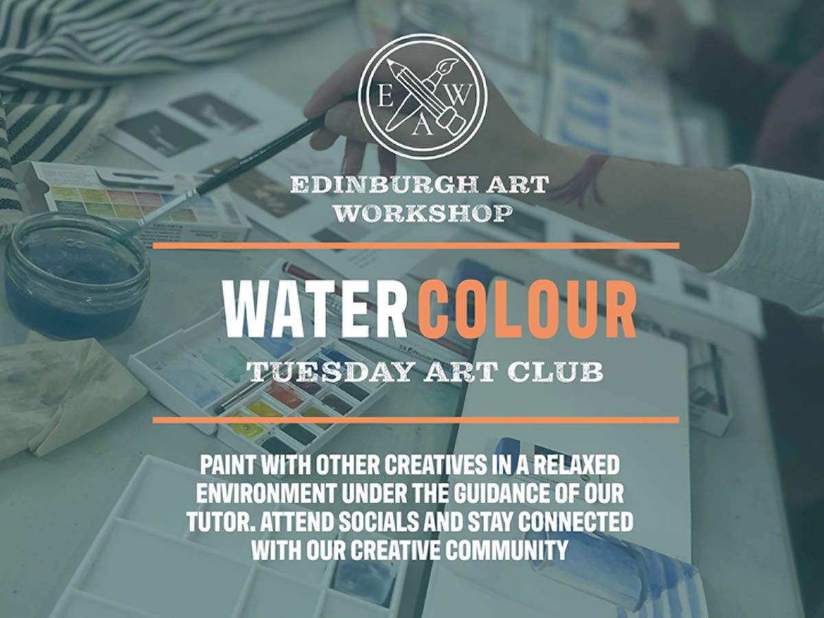 Adult Watercolour Club: Tuesdays