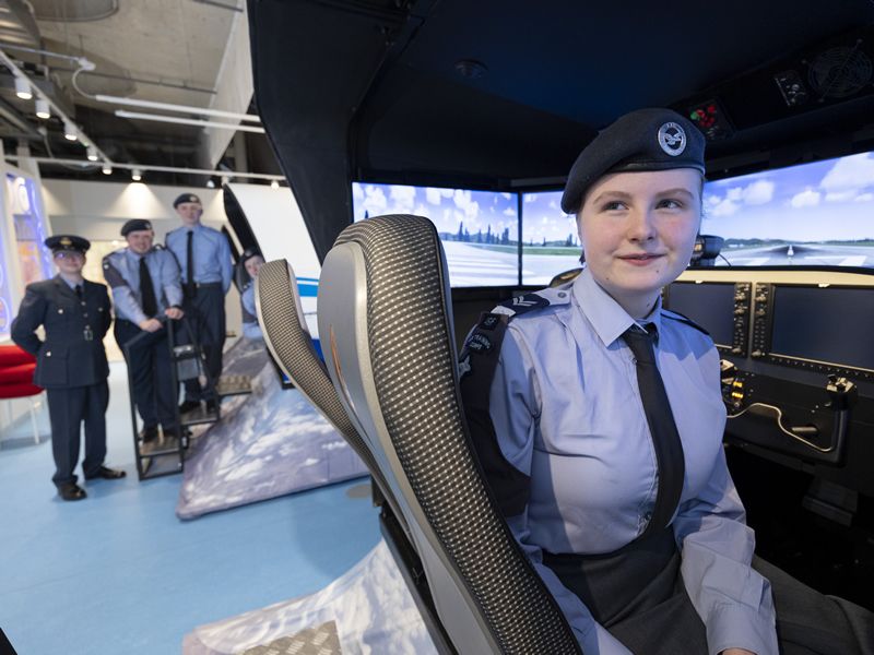 Glasgow Science Centre celebrate the first anniversary of Newton Flight Academy