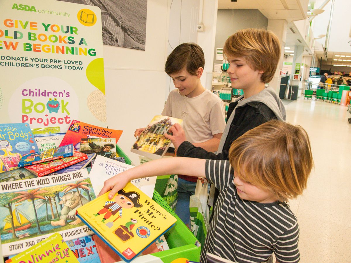 Asda invites customers across Scotland to donate pre loved books for kids