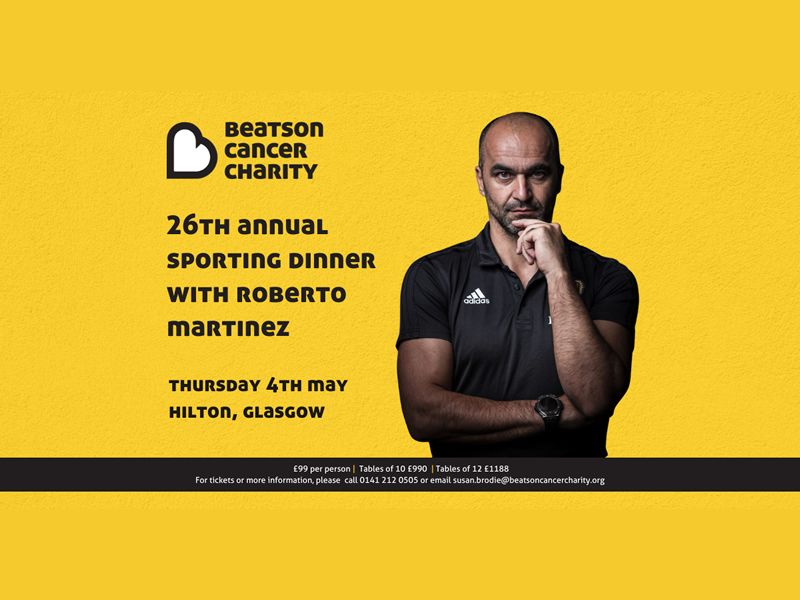 Beatson Cancer Charity Sporting Dinner