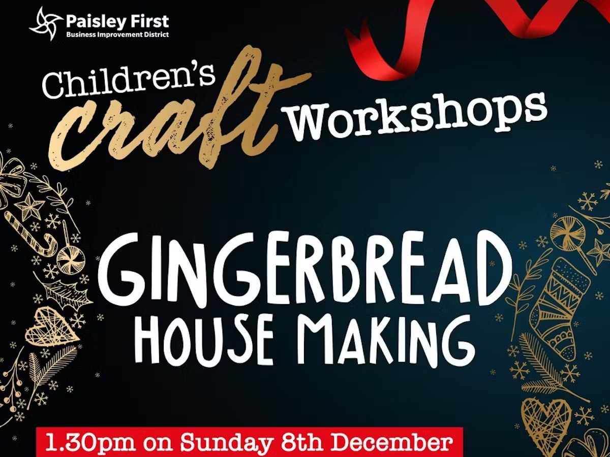 Children’s Craft Workshops: Gingerbread House Making Workshop