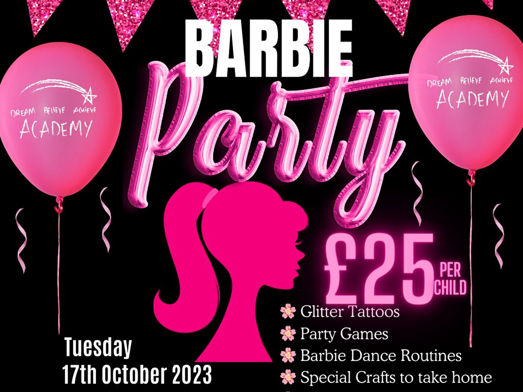 Barbie party 2024 games