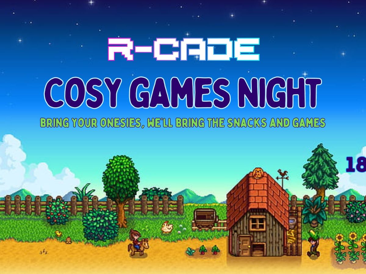 R-CADE Cosy Games Night