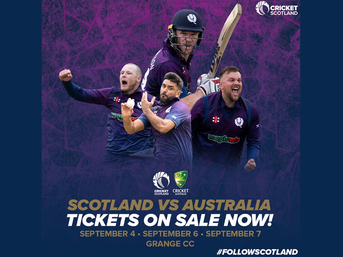 Scotland v Australia - Men’s T20 International Series