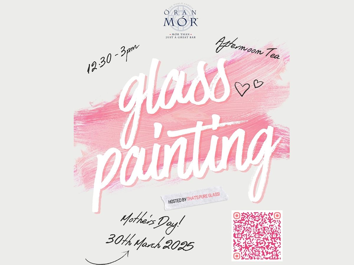 Mother’s Day Glass Painting