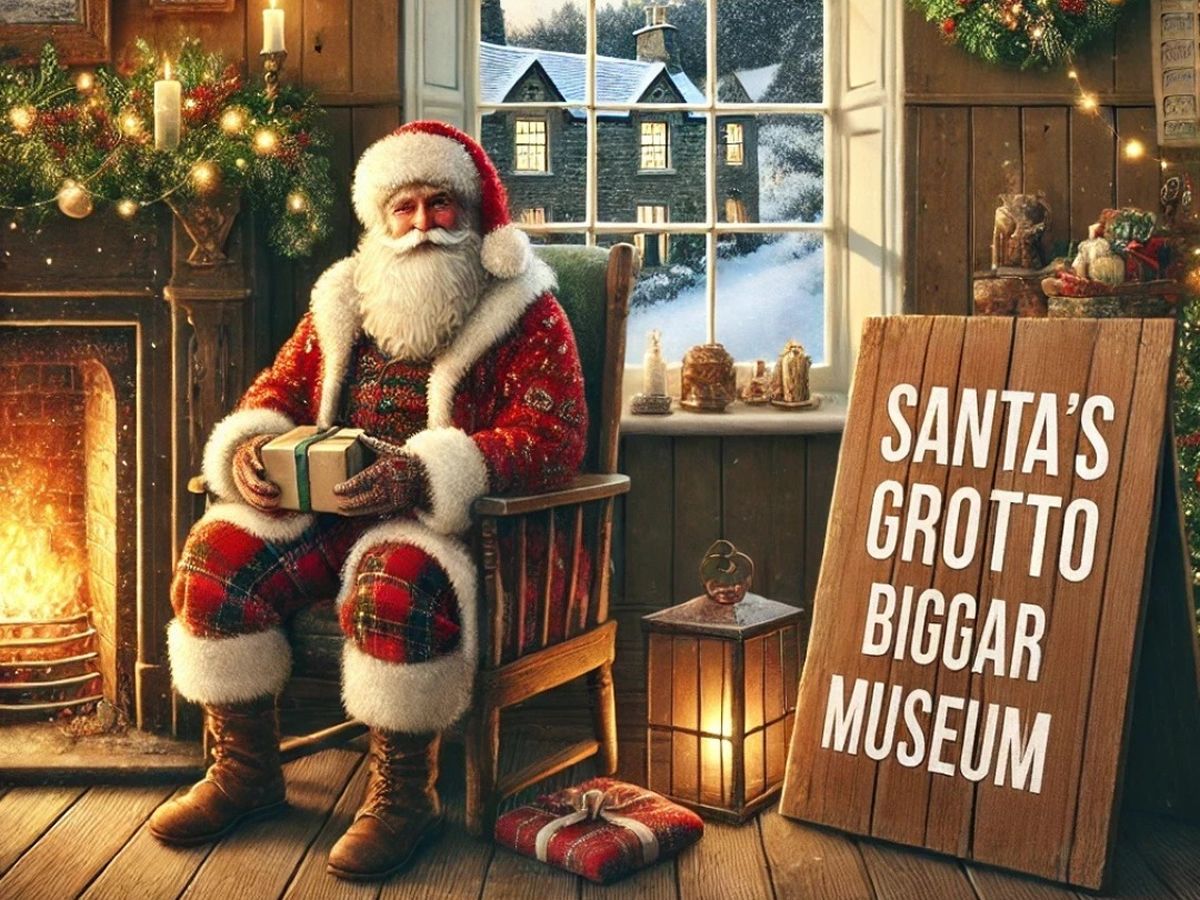 Santa’s Grotto at Biggar Museum