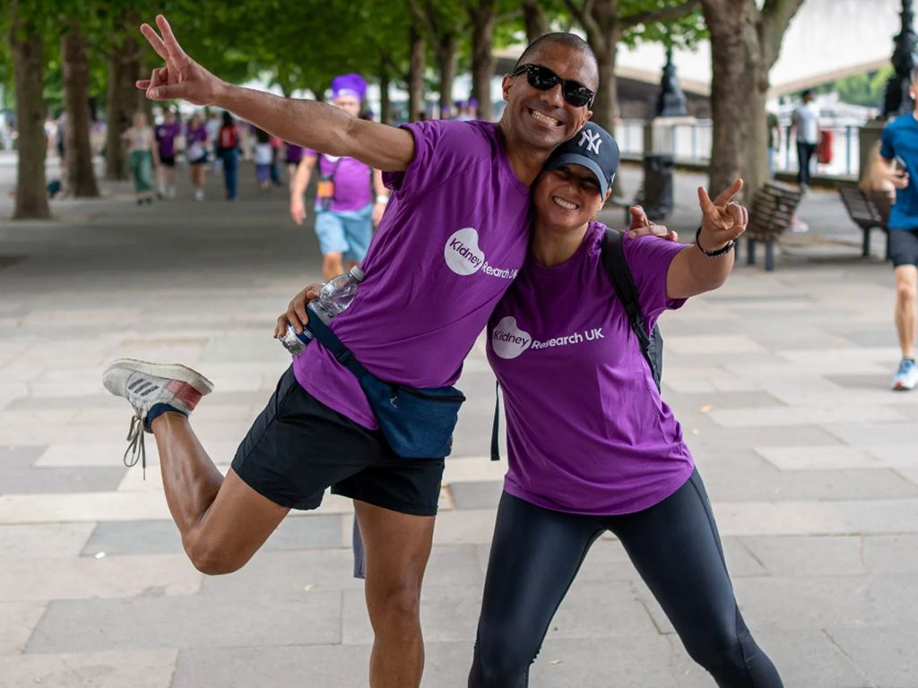 Kidney Research UK Glasgow Bridges Walk