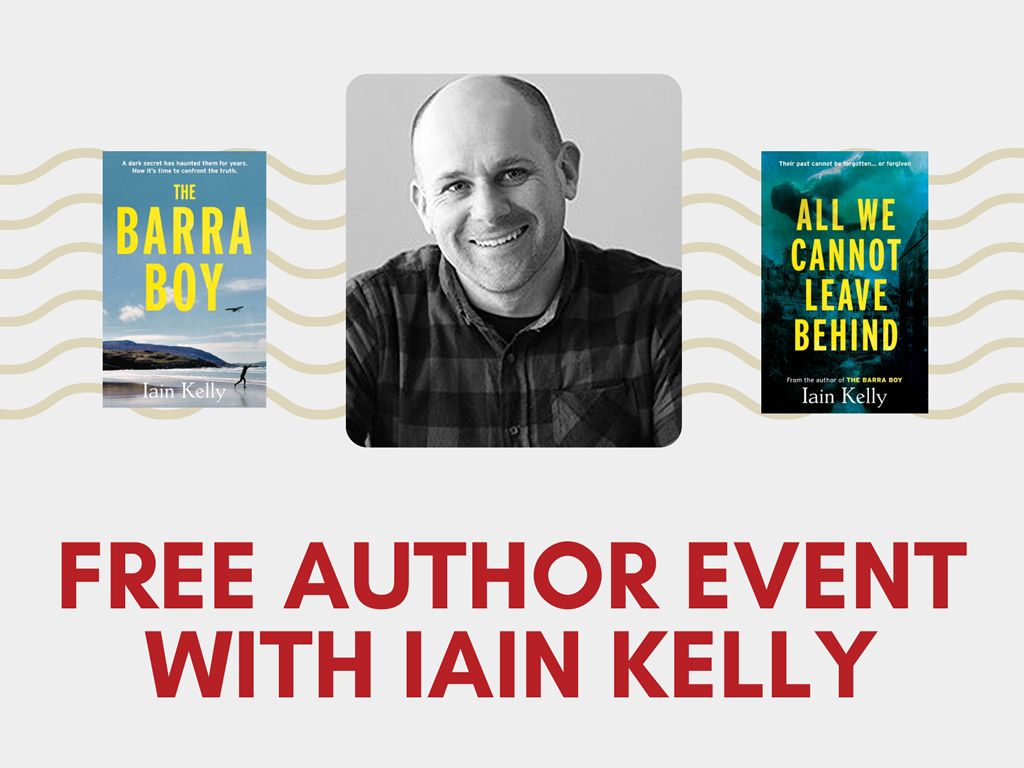 The Ginger Cat Bookshop Presents An Evening With Iain Kelly