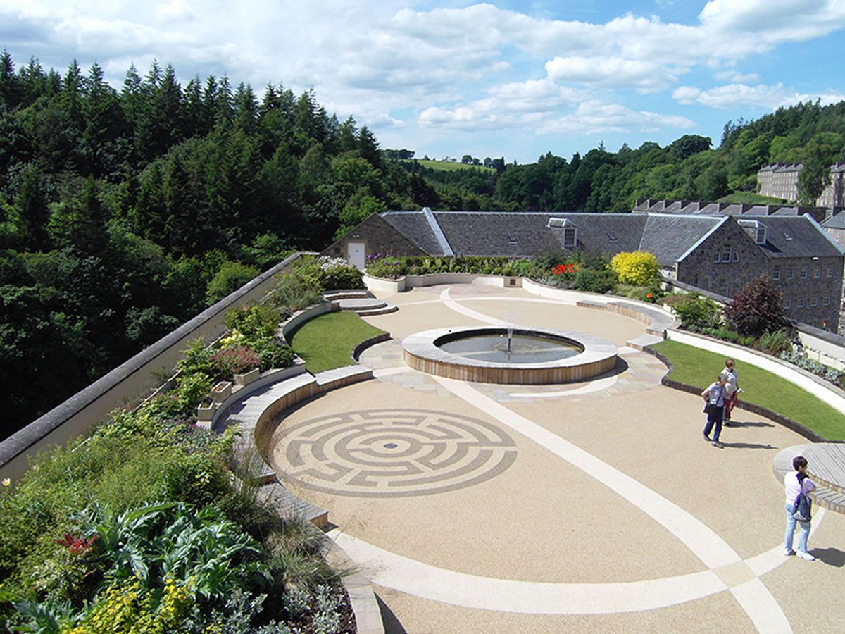 Scotland’s Gardens Scheme Open Garden: New Lanark Roof Garden