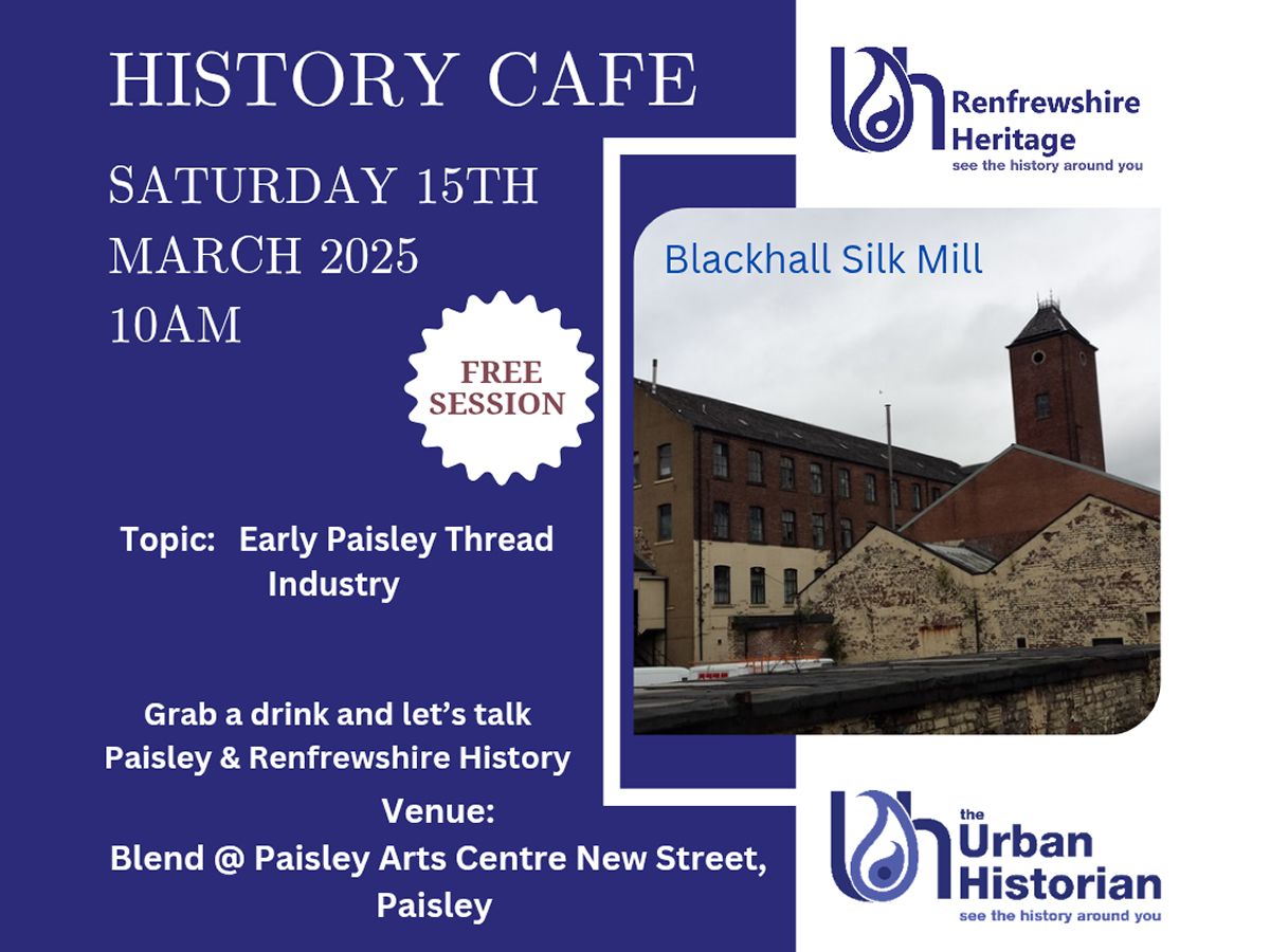 Discover Paisley & Renfrewshire History Cafe