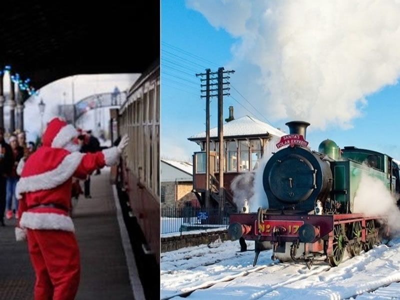 Santa Steam Trains