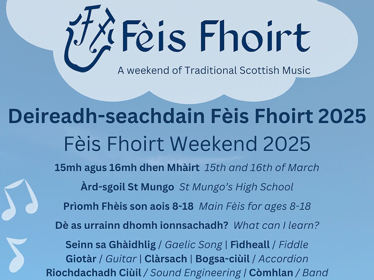 Fèis Fhoirt Music Weekend