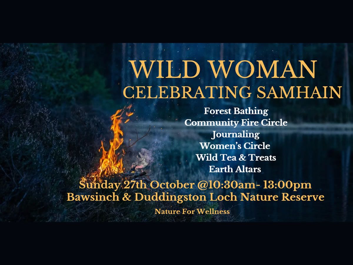 Wild Woman Autumn Celebrating Samhain