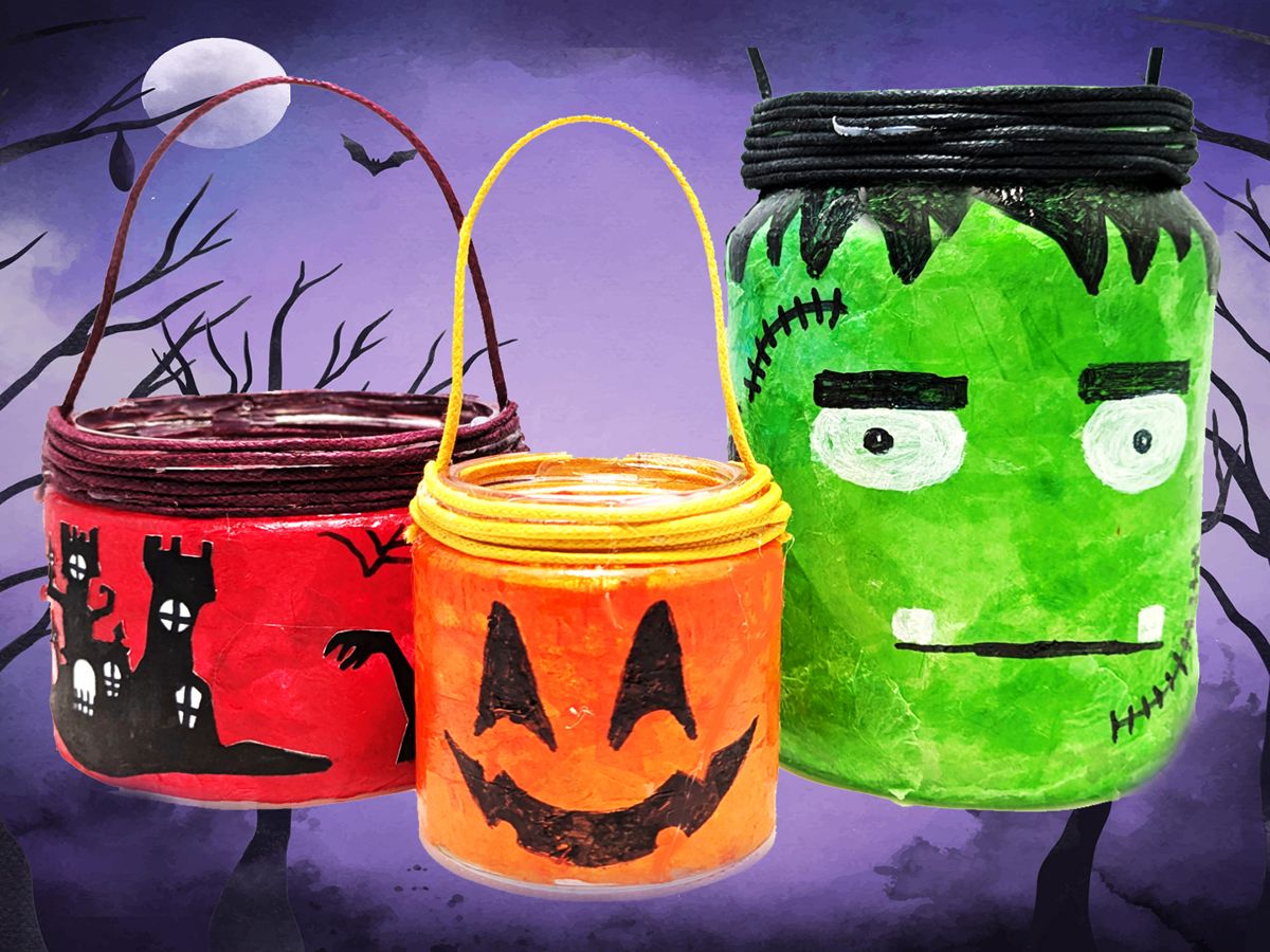 Spooky Lanterns - Halloween Crafts