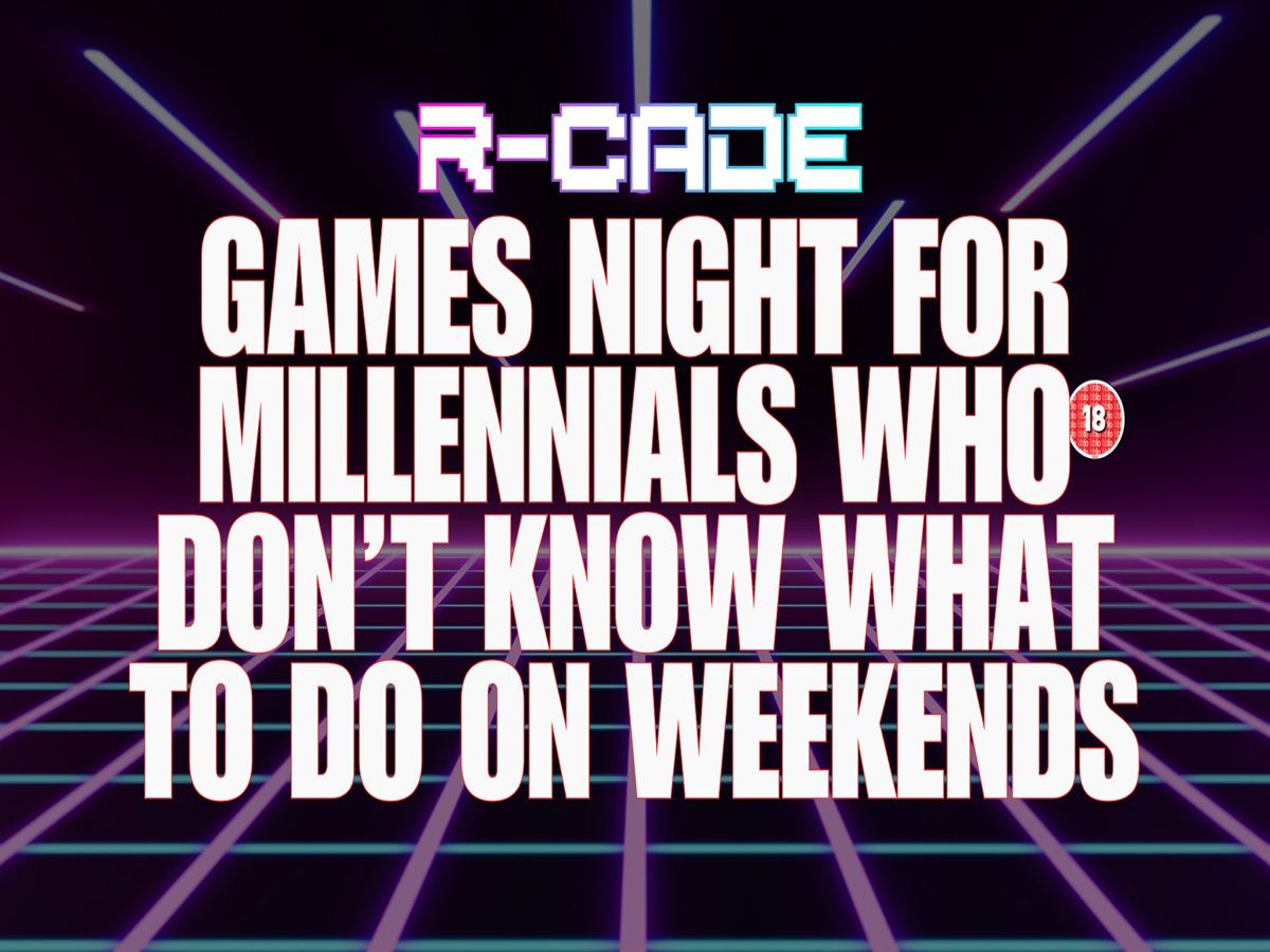 R-CADE Games Night For Millennials Who Don’t Know What To Do With Their Weekends