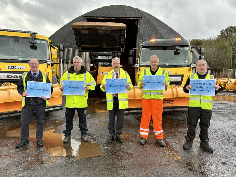 Residents name gritters as Council prepares for winter