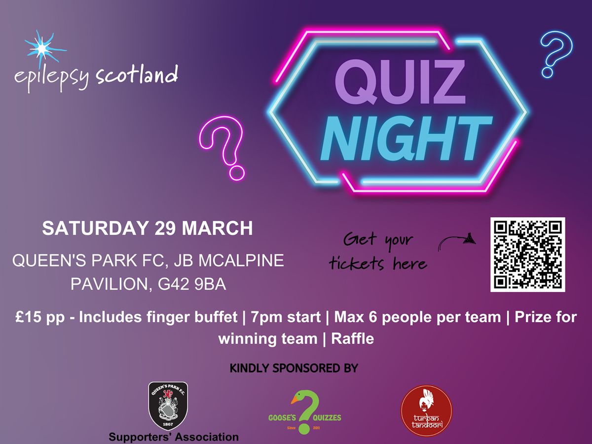 Epilepsy Scotland Quiz Night