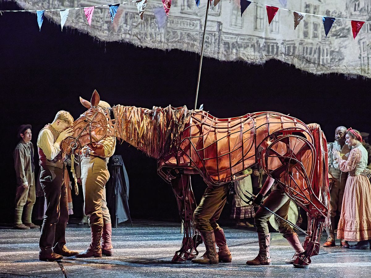 First look at new production of War Horse, the award winning National Theatre production coming to the Theatre Royal Glasgow