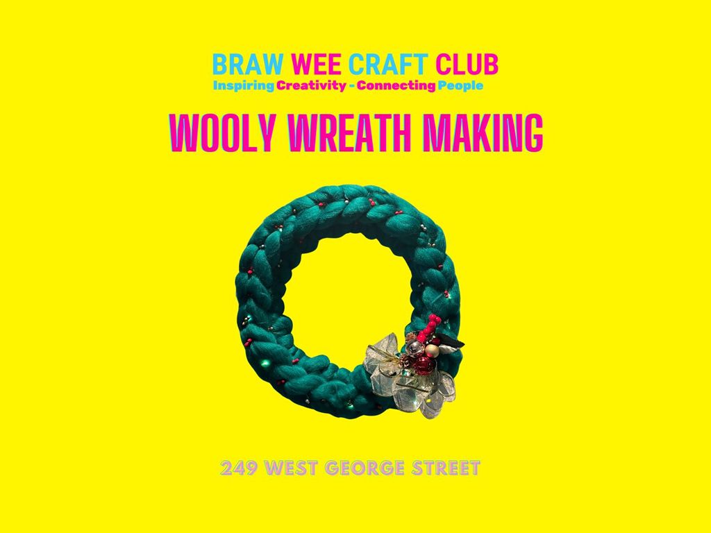 Xmas Woolly Wreath Making Workshop