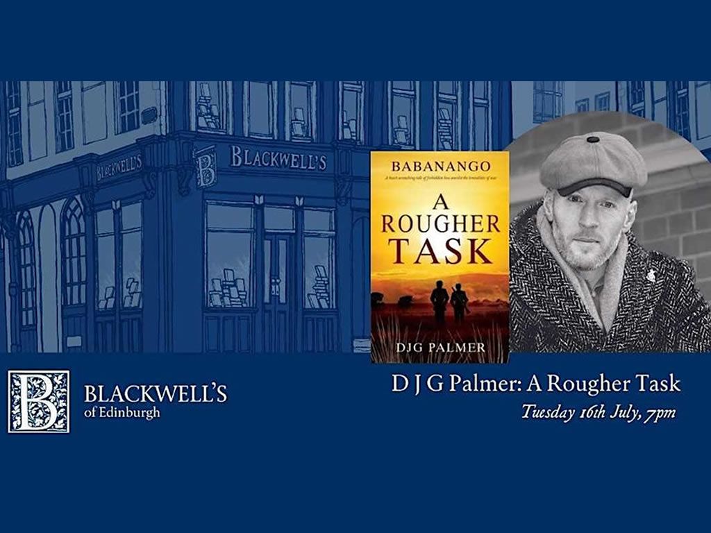 An Evening with DJG Palmer at Blackwell’s of Edinburgh