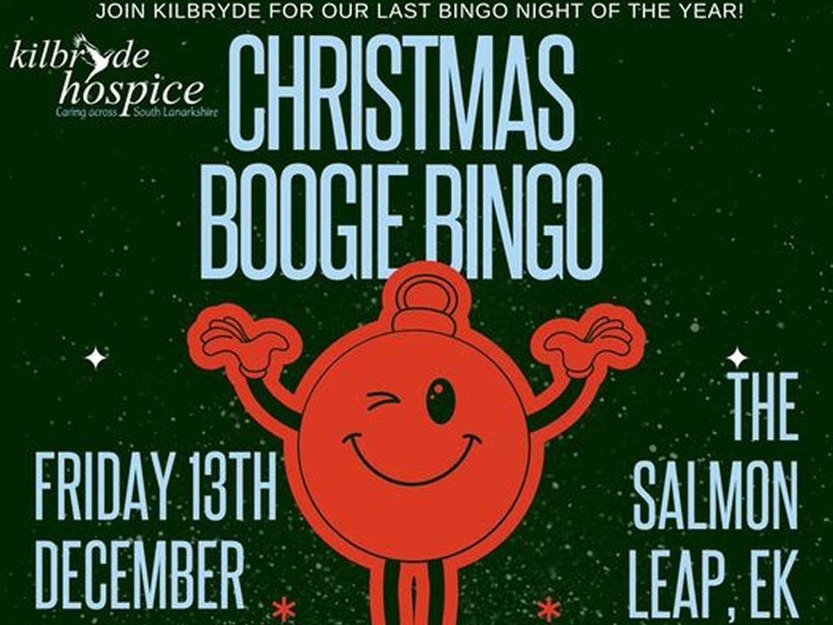 Kilbryde Hospice’s Christmas Boogie Bingo