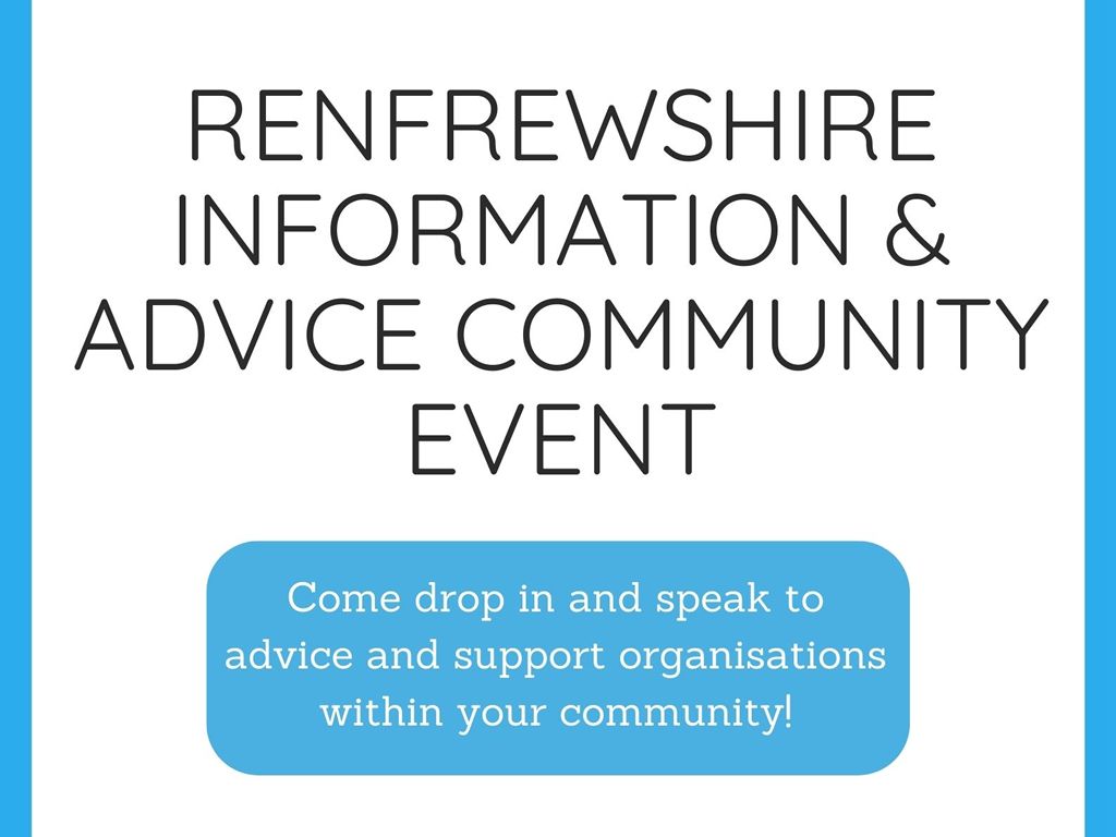 Renfrewshire Information and Advice Community Event