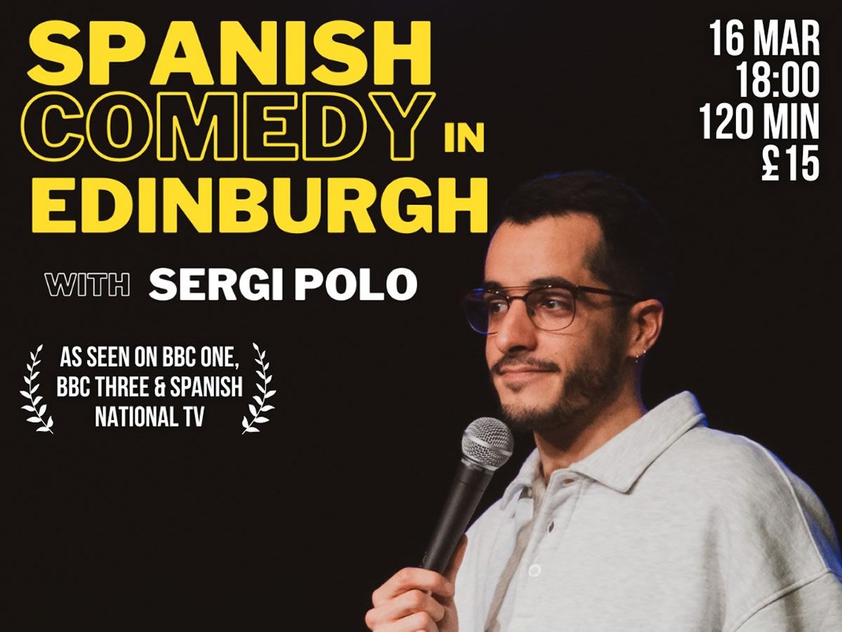 Spanish Comedy in Edinburgh with Sergi Polo