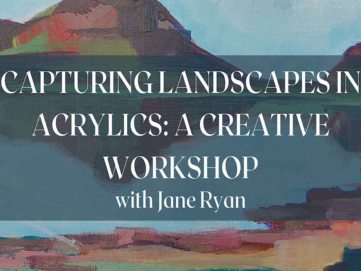 Capturing Landscapes in Acrylics: A Creative Workshop