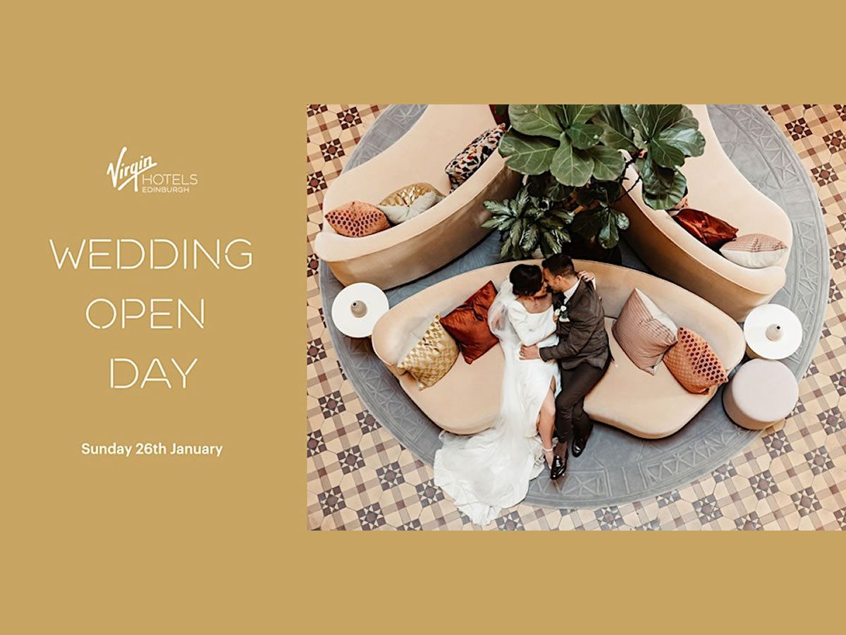 Wedding Open Day at Virgin Hotels Edinburgh