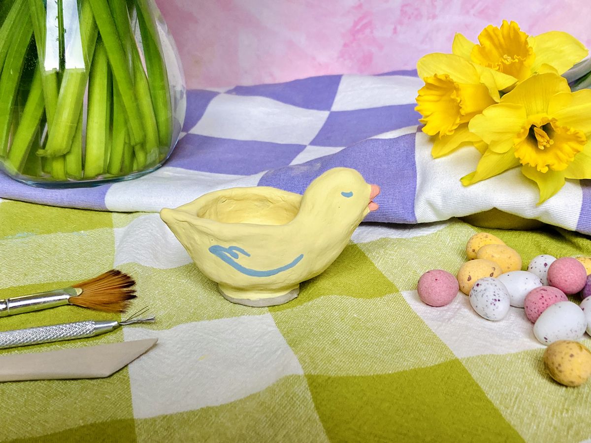 Spring Pottery Class: Easter Chick Egg Cup