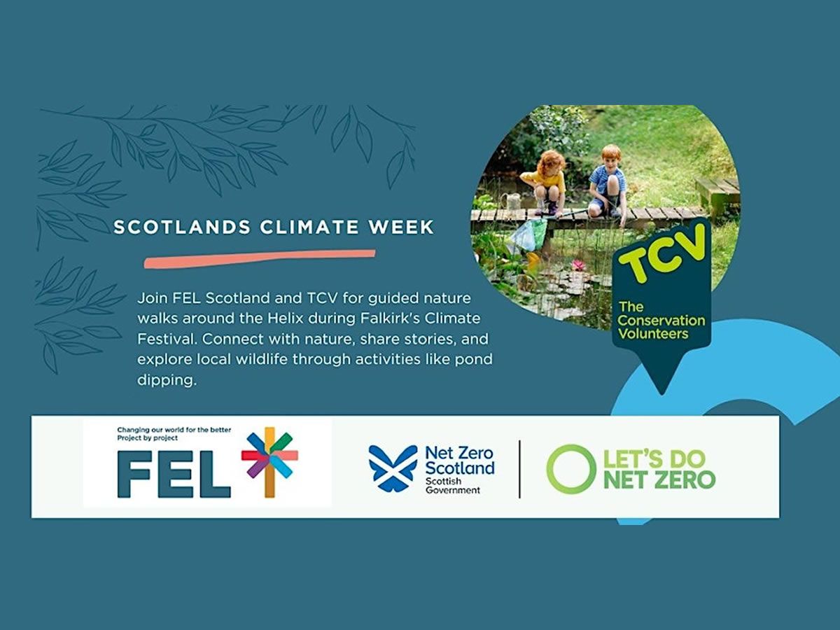 Led Nature Walks and Pond Dipping #ScotsClimateWeek