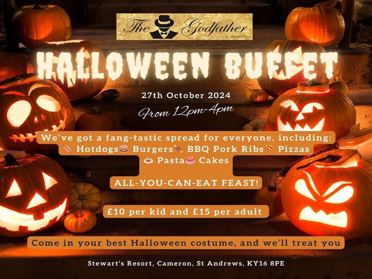 Halloween Party Buffet at The Godfather Restaurant!