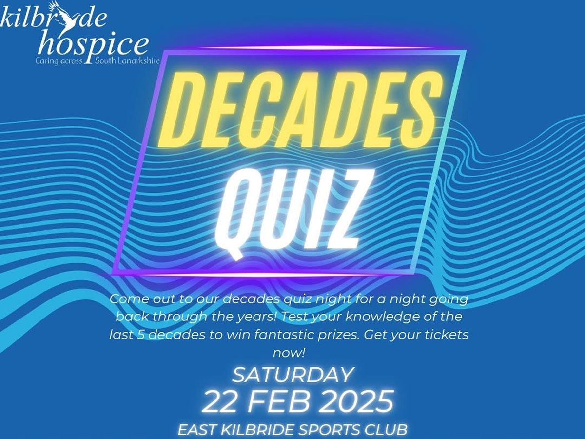 Kilbryde Hospice Decades Quiz