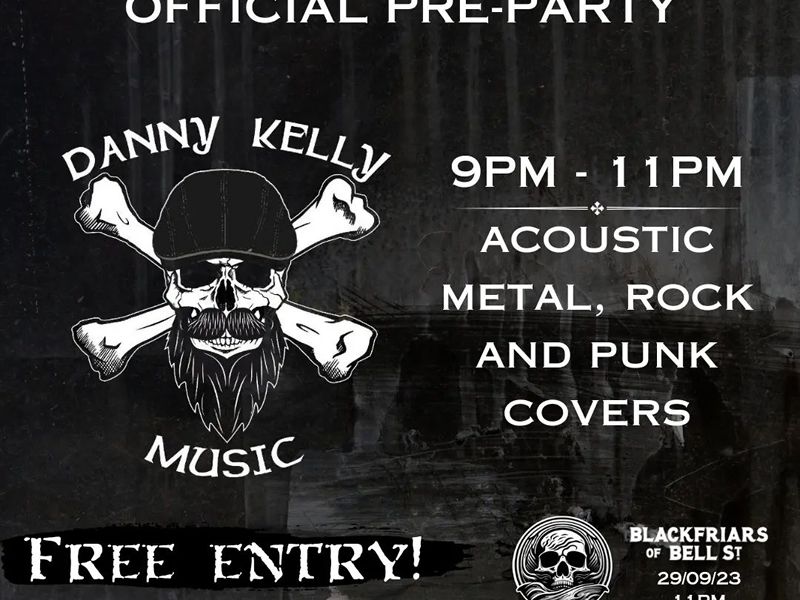 Undertow Pre Party with Danny Kelly - Acoustic Metal Songs